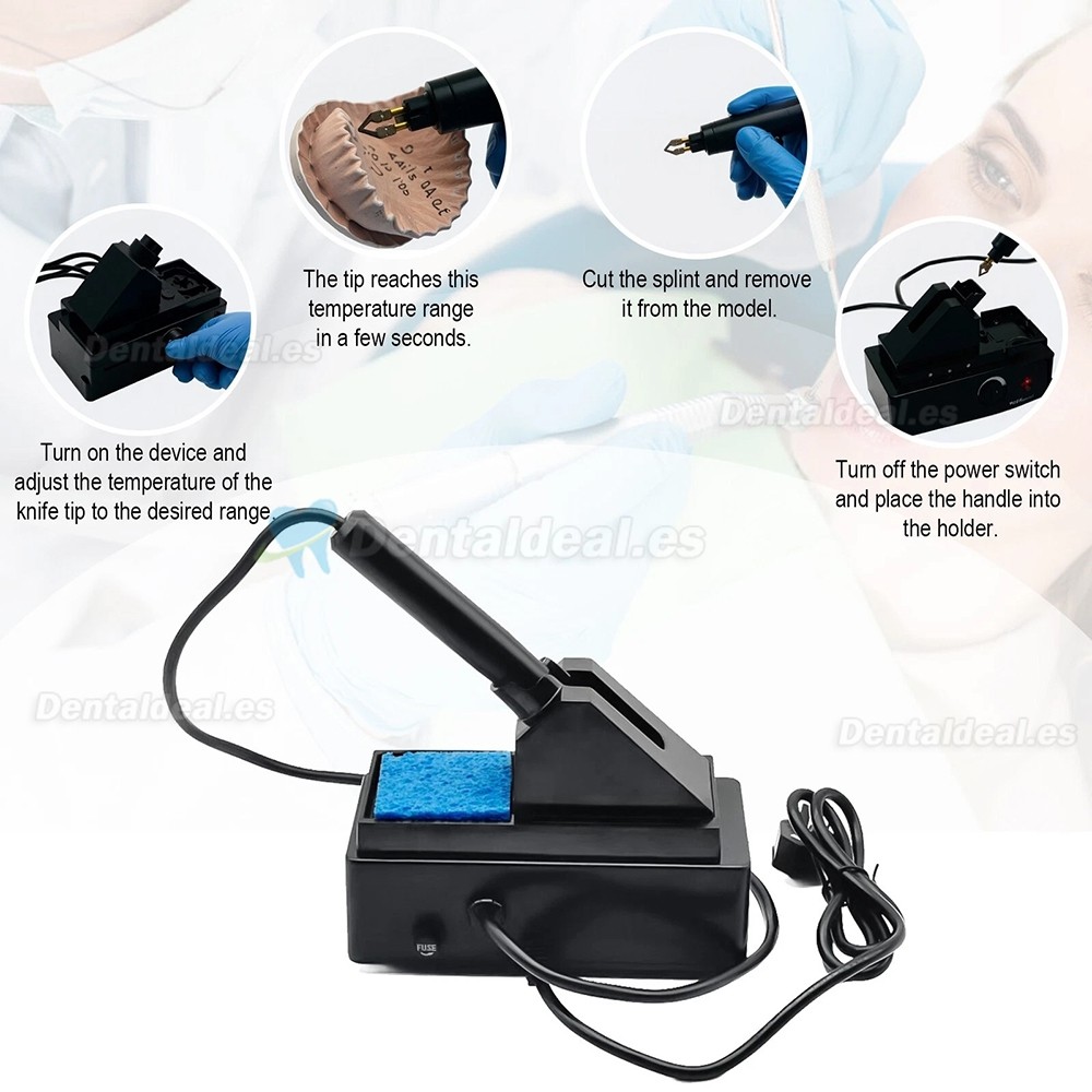 TK-1 Cuchillo T&eacute;rmico Dental El&eacute;ctrico para Corte y Grabado Termopl&aacute;stico Ortod&oacute;ntico